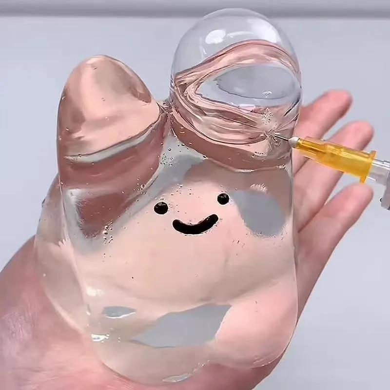 New Homemade Taba Transparent Water Ball Tpr Slow Rebound Bubble Crystal Ball Homemade Bubble Stress Relief And Exhaust Toy