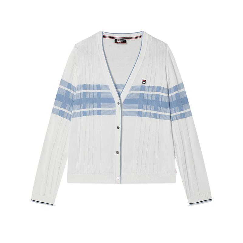 New FILA Knitwear Women's Standard White F11W421412FWT