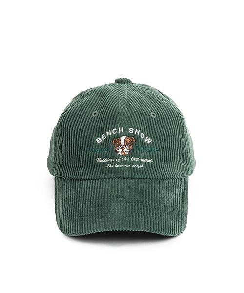 Waildeubeuligseu Corduroy Kennel Club Cap (Green)