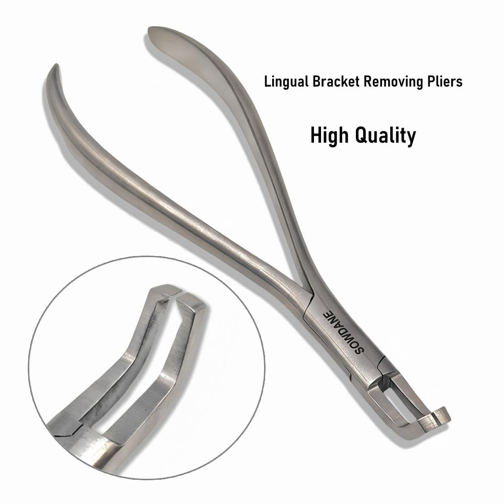 Οδοντιακή Ορθοδοντική Πένσα Αφαίρεσης Σιδεράκια με Μακριά Λαβή Οδοντιακή Ορθοδοντική Πένσα Αφαίρεσης Σιδεράκια Δύναμης Για Αφαίρεση Γλωσσικών Σιδεράκια