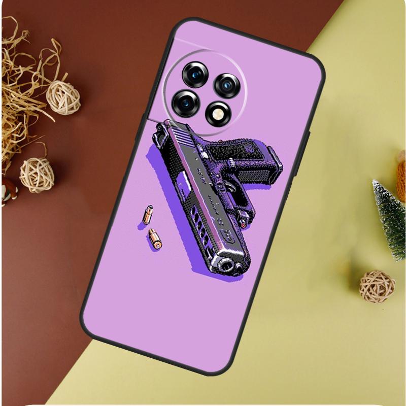 Art Pixel Aesthetic For OnePlus 13 13R 12 12R 11 9 10 Pro 8T 9RT 10T 10R Nord 4 CE 2 3 Lite N20 N30 Phone Case