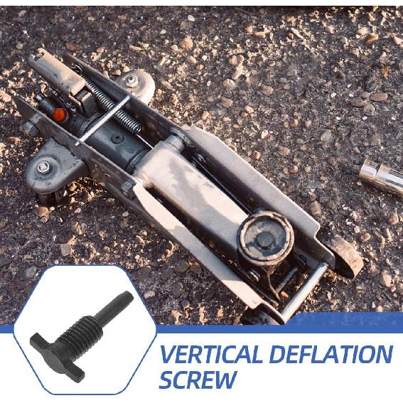 Válvula de Liberação de Óleo de Alta Resistência para Macaco de Piso Macaco Vertical Kit de Parafusos de Substituição da Válvula de Retorno de Óleo para Macacos Hidráulicos Automotivos Abaixo de 20 Toneladas