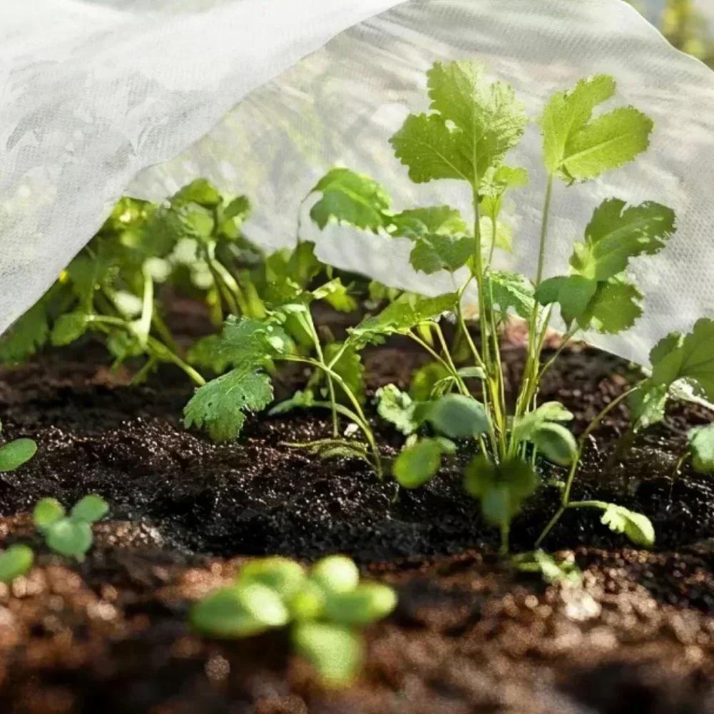 Plant Frost Barrier Non Woven Fabric With Tear Resistant Material And Built In Stabilisation For Winter Protection