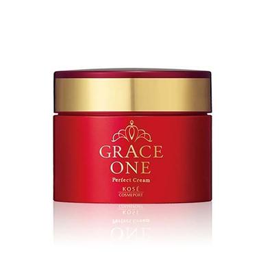 KOSE Cosmeport Grace One Rich Moist Cream creme nutritivo para pele envelhecida, 100 g