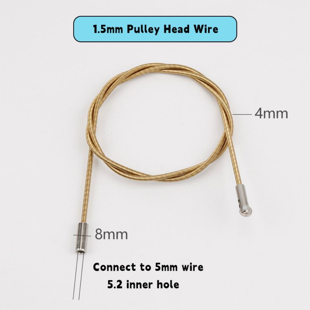 

Автоматический направитель нити из углеродистой стали для провода 5 мм, быстрый кабельный захват, вспомогательные инструменты 09