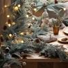 1pc Artificialplant rattan New Year Christmas tree Garland Wreath Home Outdoor Garden Party diy gift Decor Pine Tree Rattan wall