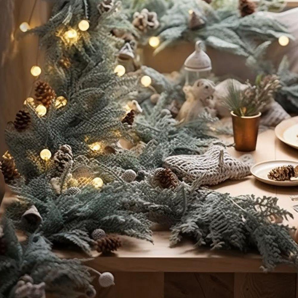 1pc Artificialplant rattan New Year Christmas tree Garland Wreath Home Outdoor Garden Party diy gift Decor Pine Tree Rattan wall