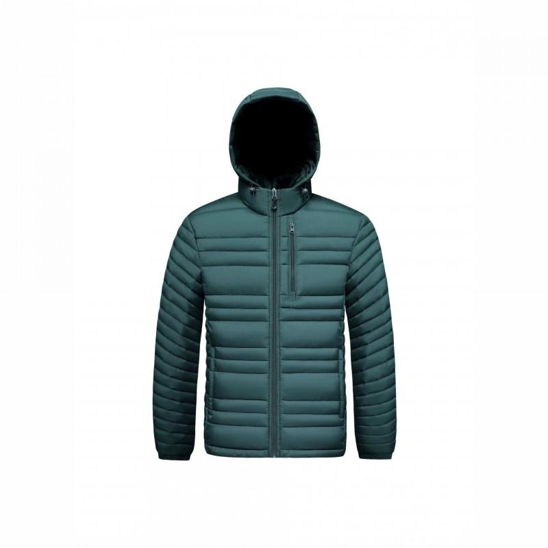 Mens Removable Hood Lightweight Warm Puffer Cotton Coat Casual Winter Outerwear