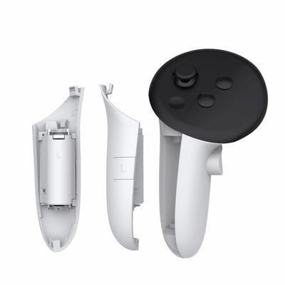 Witte Linker Rechter Controller Grips 500MA Batterijdeksel voor Meta Quest 3/3S VR Headset Controller