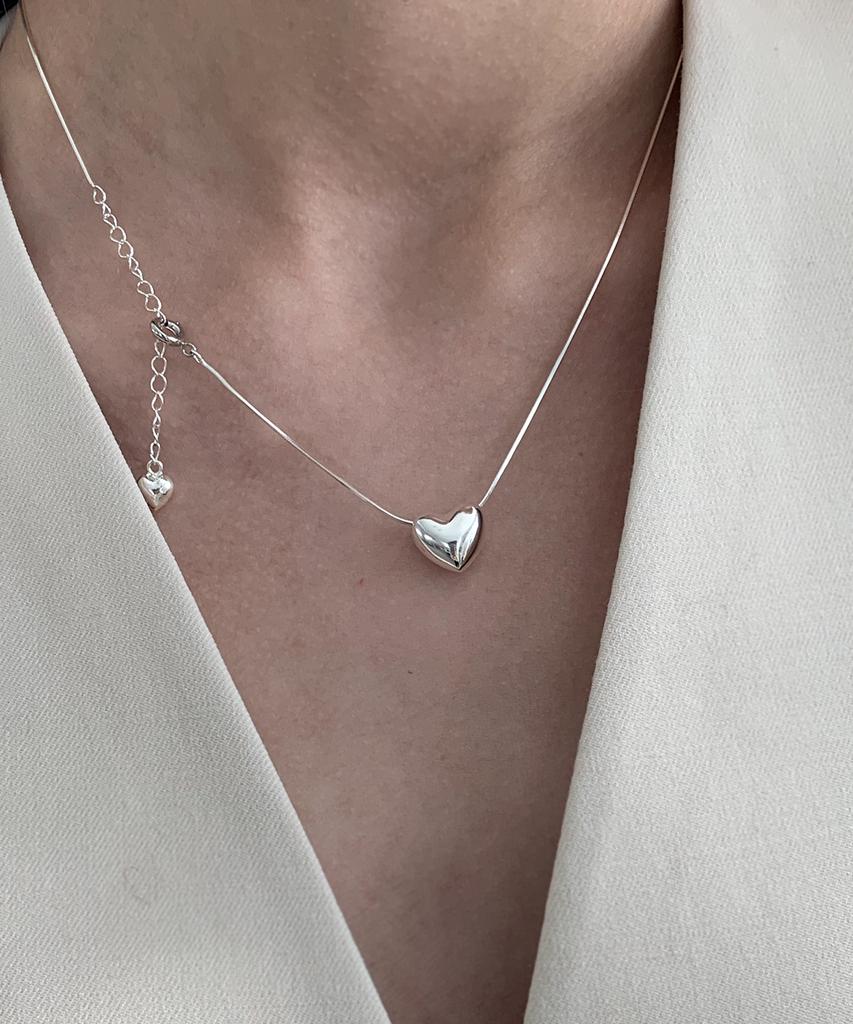 Nuavo Cute Heart Necklace