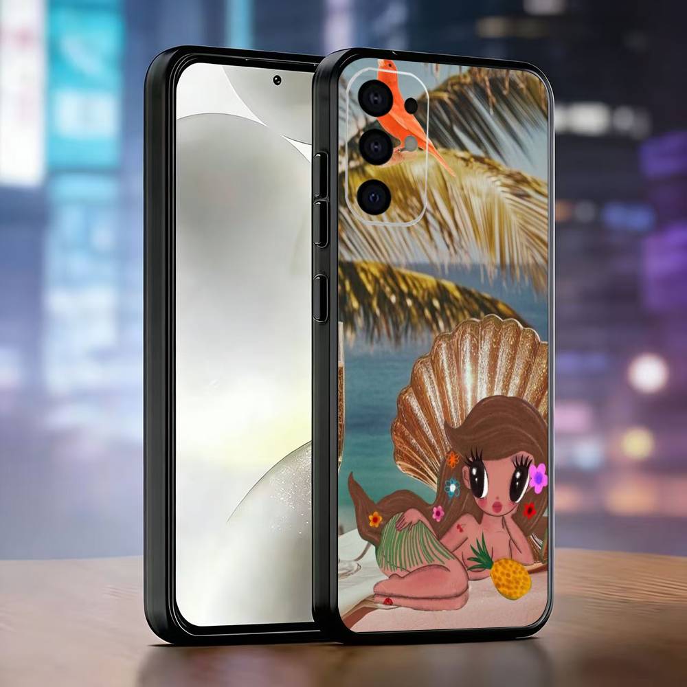 K-Karol G Tropicoqueta Phone Case Black Silicone Soft For Samsung S25,S24,S21,S22,S23,S30,Ultra,S20,Plus,Fe,Lite