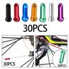 30Pcs Bike Cable End Caps Durable Bike Inner Wire Gear Aluminum Alloy Bike Cable Caps for Cycling Road Bike Replacement