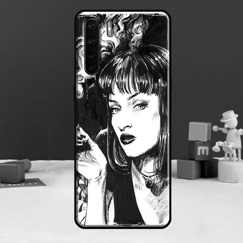 Pulp Fiction Phone Case For Oppo A15 A74 A94 A54 A18 A38 A58 A78 A98 A40 A60 A80 A16 A76 A96 A57S A17 A77