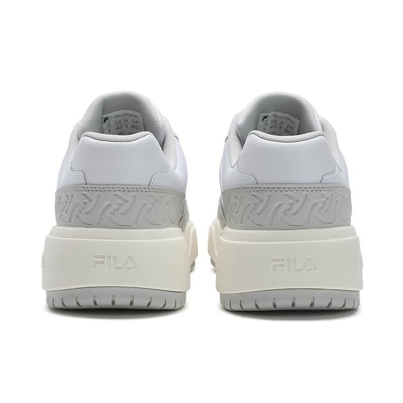 FILA CAMPUS Square Shoes Cushioning Abrasion Resistant Cushioning, Wear Resistant Low top Skateboard Shoes Men's Gray F12M522208FWA