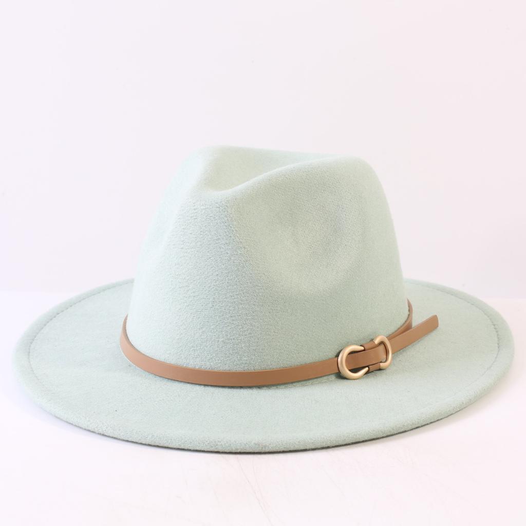 Popular European and American Classic Simple Flat-brimmed Top Hat Men's and Women's Fashionable and Elegant Versatile Jazz Hat Top Hat