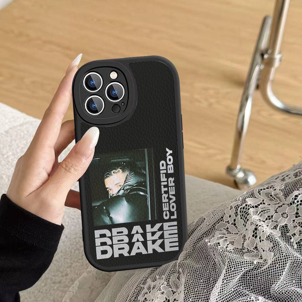 Singer Rapper D-Drake Phone Case For IPhone 16 15 14 13 12 11 Pro Max Plus 16E Soft Leather Cover