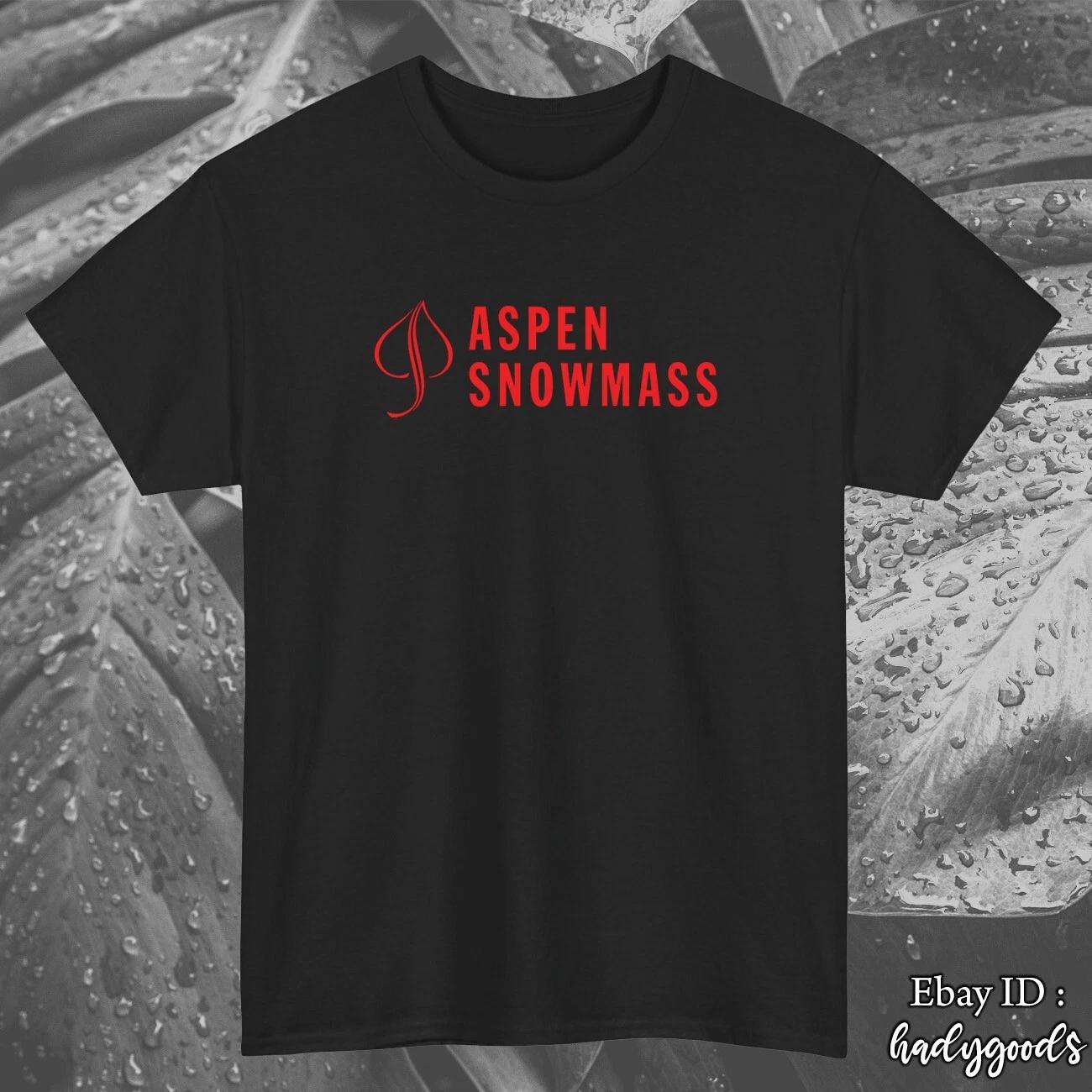 Men s and Women s T-shirts Aspen Snowmass Ski Resort XXXL