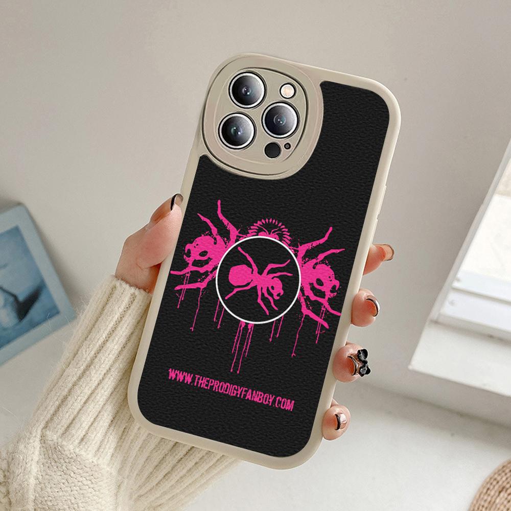 The Prodigy Artist Logo Phone Case for Iphone 14 13 11 12 Pro MAX 13 12 MiNi 7 8plus 14 13 11 PRO X XS 12 11 XR Lambskin Covers