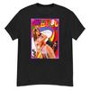 T-shirt art d'affiche japonaise de film culte à strass