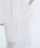 WNDERKAMMER Sheer Banding Skirt_White