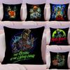 RReturn of the Living Dead Cushion Cover Plush Fabric Soft DoubleSided Printed Sofa Warm Winter Home Gift Pillow Cover