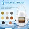 Portable Shower Tub Filter Plastic Bathtub Water Filter Efficient Hanging Tub Faucet Filter for Shower, Bathtub Faucet