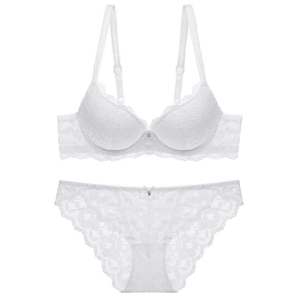 European & American Lace Bra: Enhances Bust, Gathers Side Fat, Prevents Sagging - Sexy & Supportive.