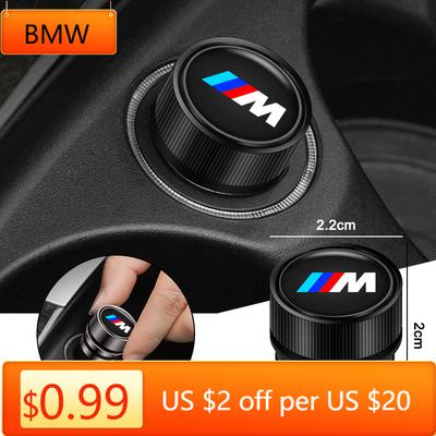 BAGC4 Car Sticker Car Cigarette Lighter Cap Auto Lighter Dust Proof Cover For M Performance E46 E90 E60 F10 F30 E39 E36 F20 E87 G3