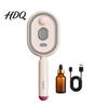 Peine de Vapor Autolimpiante 1/2 Piezas Cepillo Eléctrico con Spray y Almohadilla de Aire Recargable por USB Cepillo Masajeador con Niebla Antifrizz para Cabello Seco Dañado Cuero Cabelludo