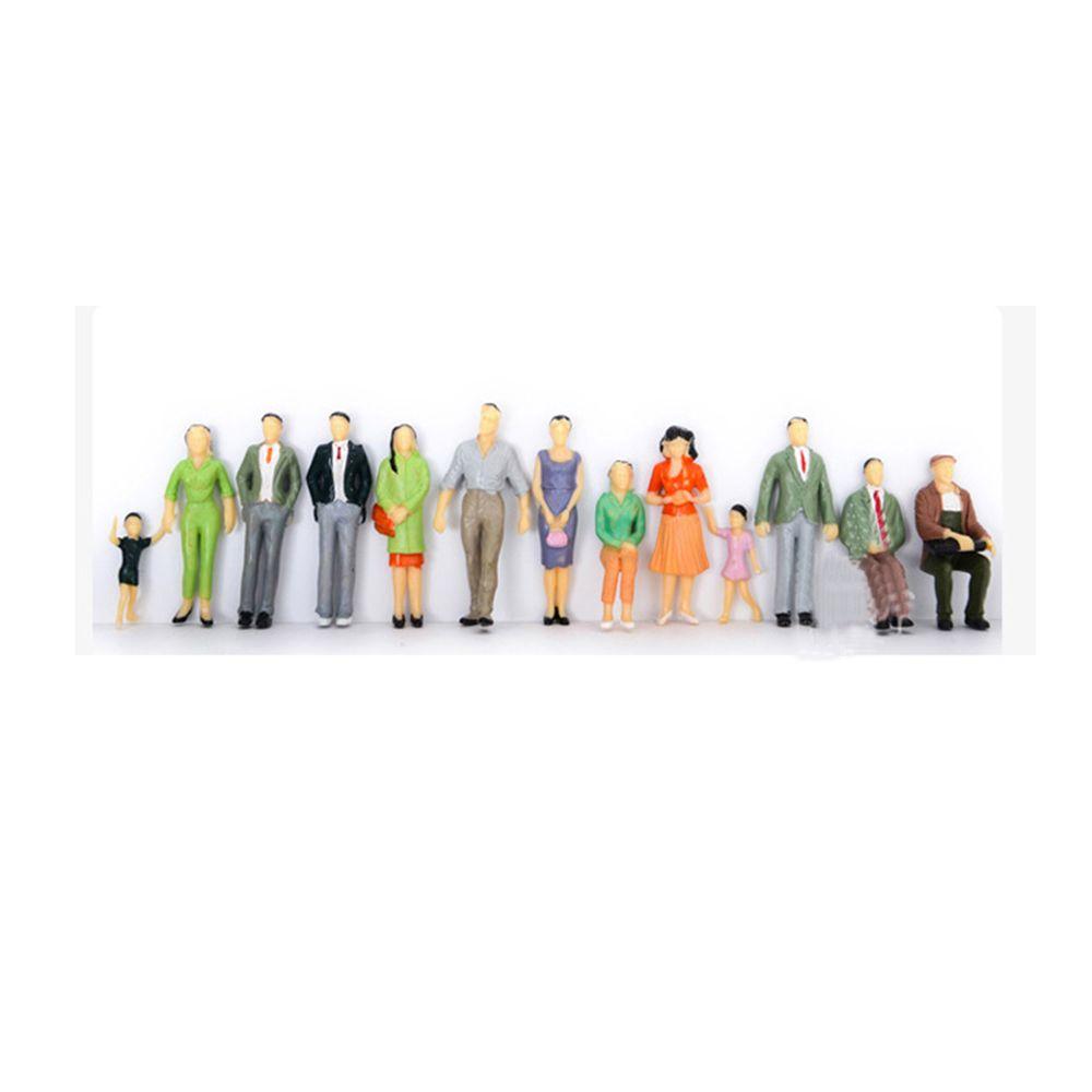 Scale Toy Figures Hand-made DIY Character People Figures Building Passengers ABS Model