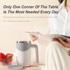 380ml Lazy Coffee Stirring Cup Stainless Steel Electric Milk Blender Cup High Temperature Resistance Portable for Outdoor Travel