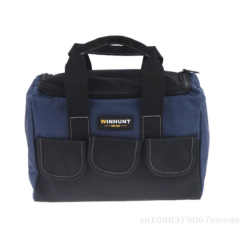 Waterproof Tool Bag with Multi Pockets Organizer Electrician Tools Pouch with 30% Increased Capacity