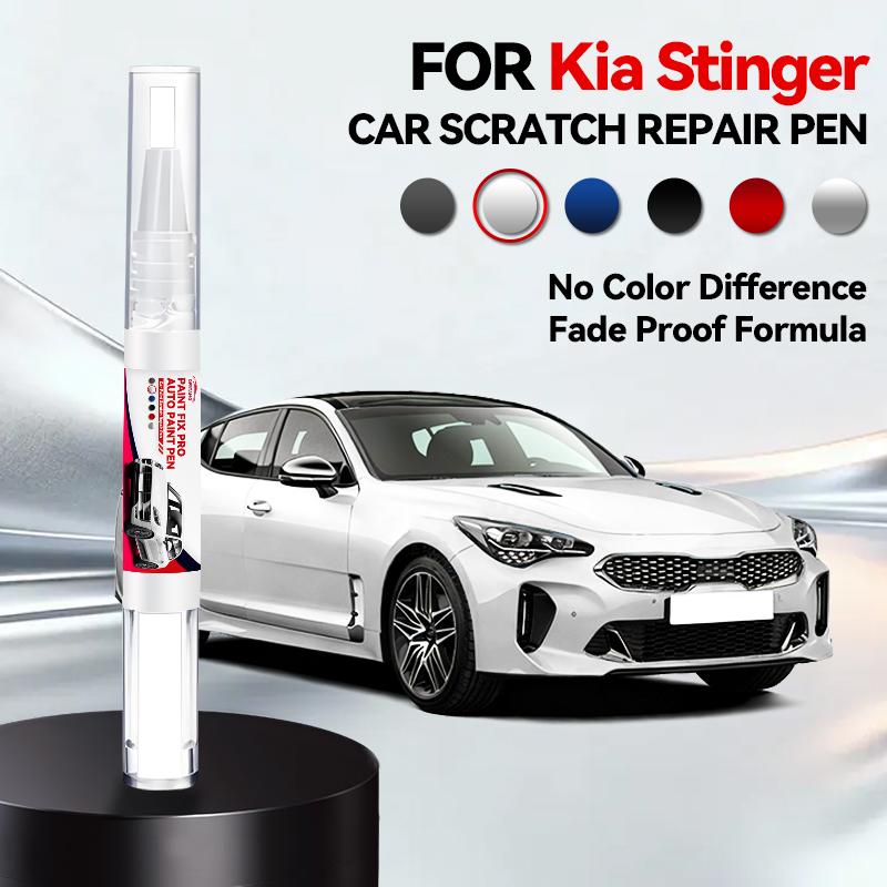 

Car Paint Repair Pen For 2017-2023 Kia Stinger Paint Scratch Repair Accessories Black ABP Silver C4S White SWP Orange Red перлина білого кольору