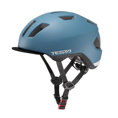 KABUTO TESTA Bicycle Matte Ocean Head Circumference SG Certified Helmet, Color Blue, Size 56-58cm,