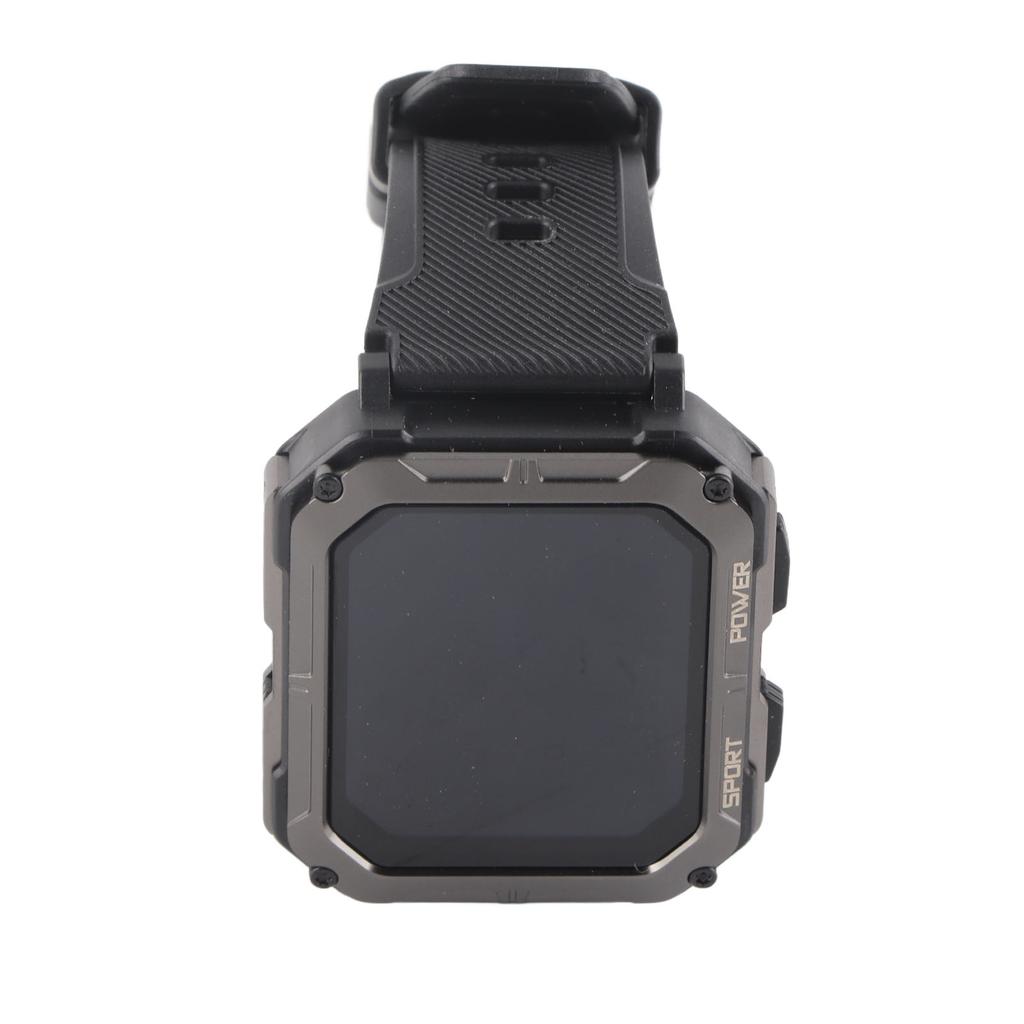 Outdoor Smartwatch BT Anruf Nachricht Wetter Uhr Wasserdicht Multifunktional Fitnessuhr mit