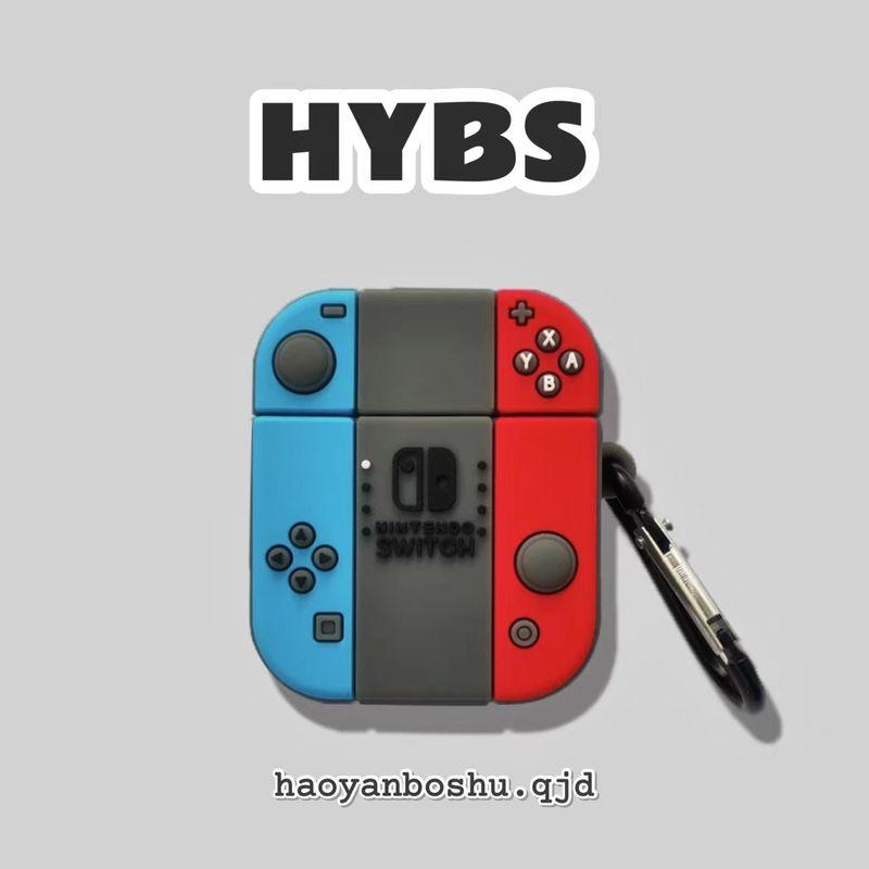 

Чехол для наушников Lolli3anc, устойчивый к падениям, мультяшный чехол для наушников Lolli, милый женский мягкий чехол, новое поступление, Loli Gun 3amc, настоящее шумоподавление Rambler lolli3ANC Red and blue game machine + Hook