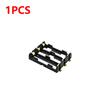 1-10pcs 18650 SMT Battery Holder 18650 SMD Battery Box With Bronze Pins Rechargeable Battery Holder Clip Storage Case Power Bank