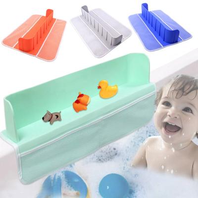 Banyo Oyuncakları Saklama Rafı Sıçrama Korumalı Vantuzlu Katlanabilir Tasarım Kaymaz
