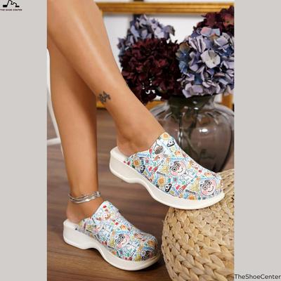 Women Slippers New Orthopedic Sabo Shoes Sandals Orthopedic Base Nurse Doctor Hospital Medical Casual Quality Soft Comfort Anti-Slip Clog