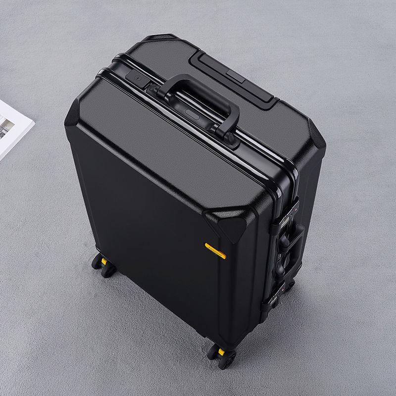 Women's Lightweight 20" & 24" Silent Universal Wheel Suitcase with Combination Lock