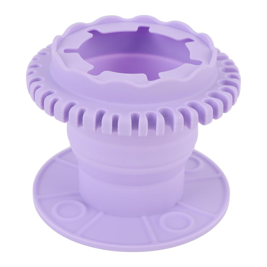 Paint Brush Cleaner Silicone Makeup Brush Washer Multifunctional Foldable Makeup Brush Cleaning Bowl