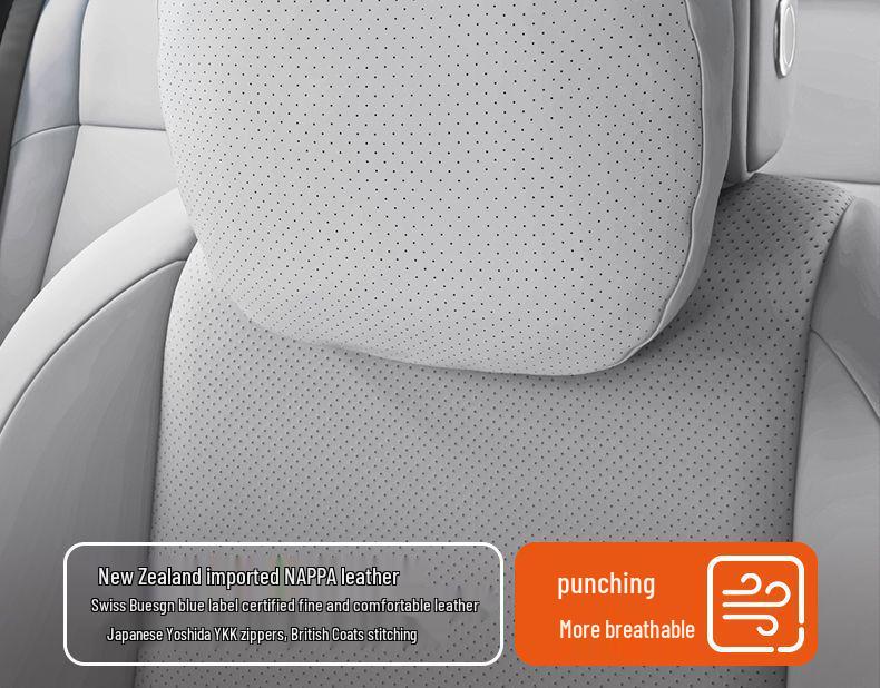 Xpeng P7+ Kopfstützen- & Lendenwirbel-Nackenkissen - Wesentliches Autoinnenzubehör