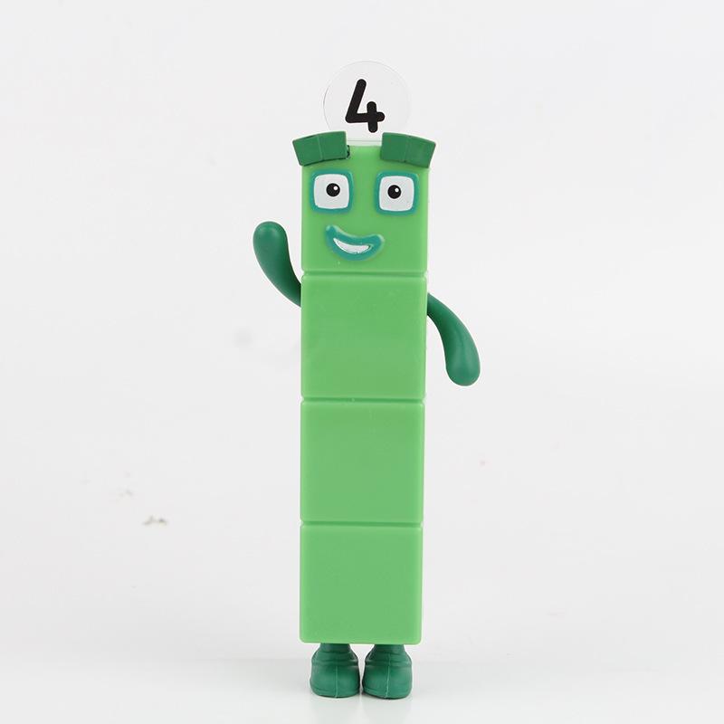 Unique Number Pvc Block Figurines For Children Perfect For Playful Imagination And Collecting