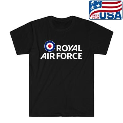 Royal Air Force Herren Schwarz Größe S bis 5XL
