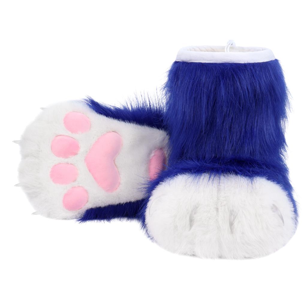Plush animal costume accessories, animal feet, cute claws, hand-made rubber animal feet, comics exhibition cosplay costume props