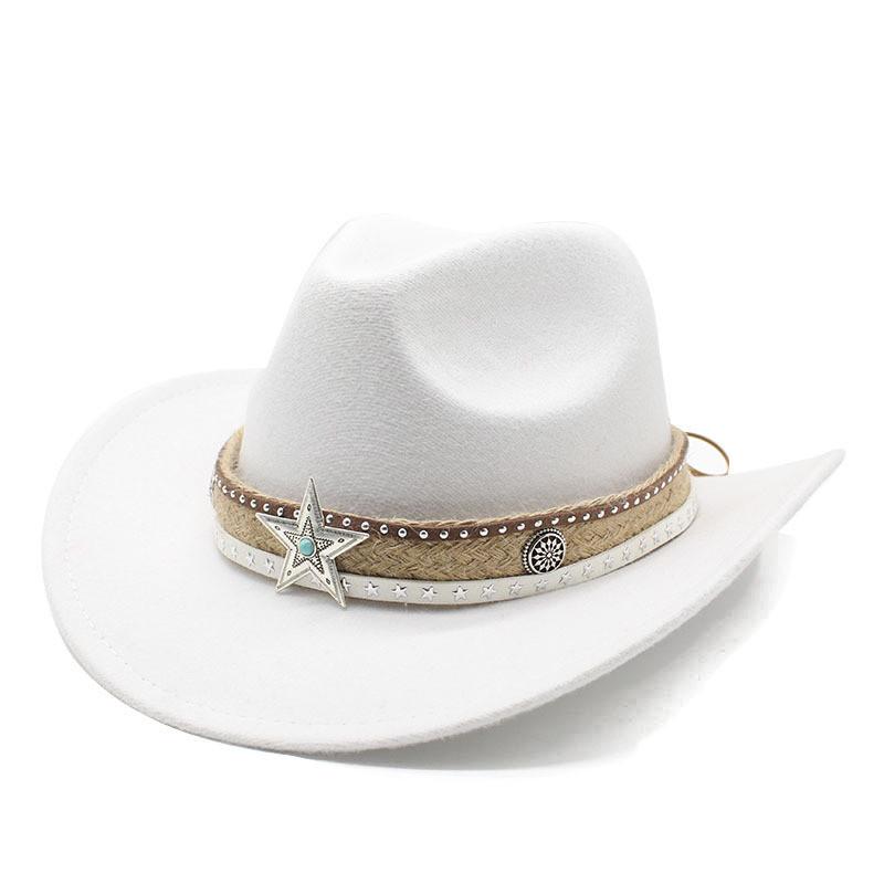 Classic Wool Felt Fedora Hat With Wide Brim For Summer Stylish Men Women