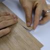 Miniature Herringbone Wood Grain Floor Tiles for Dollhouse Flooring