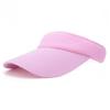 Sonnenhut Verstellbar Atmungsaktiv Damen Baumwolle Visor Cap für Tennis