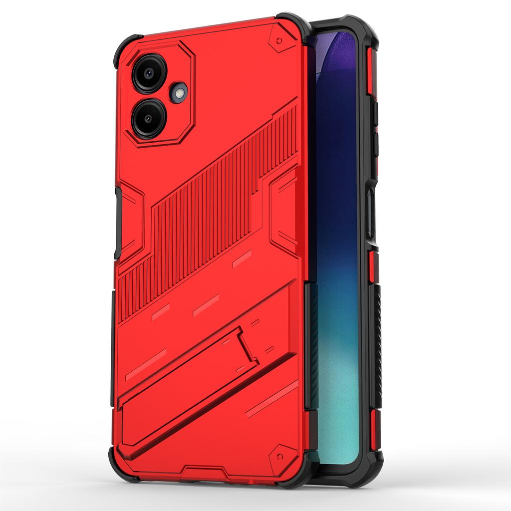 For Samsung Galaxy A06 4G Case PC + TPU Shockproof Phone Cover with Kickstand