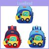 Construction Equipment Kids Backpack With Breathable Material And Cartoon Excavator For Early School